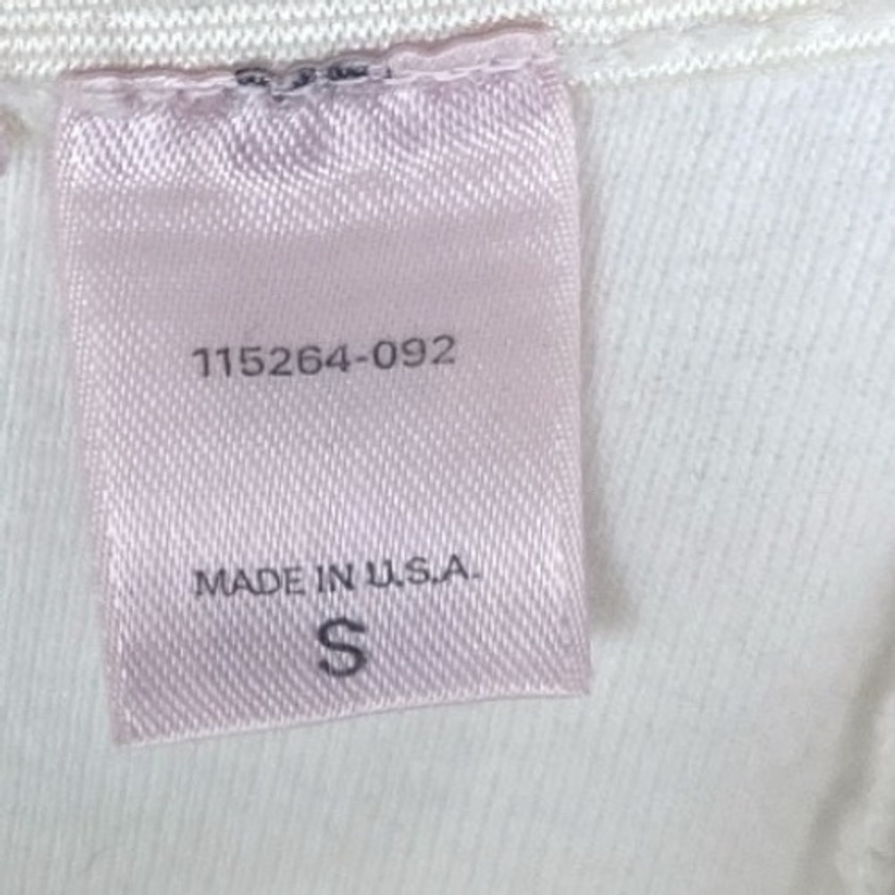 Vintage 90's Victorias Secret White Cotton Lace Trim Slip Dress Chemise S USA - Picture 3 of 8